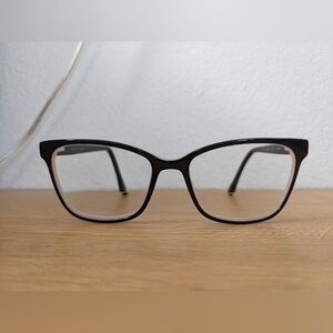 Women's New Black & Pink Glasses